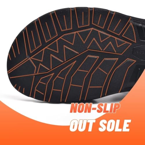 visionreast Mens Athletic Sandals Non-slip Outdoor Hiking P706