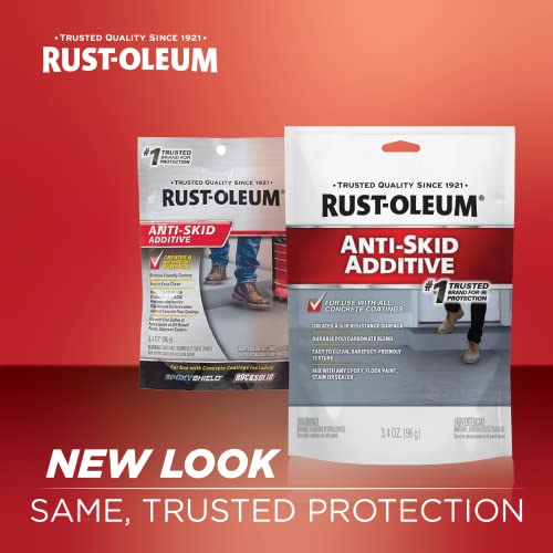 Rust-Oleum Rocksolid Polycuramine Garage Floor Coating 2.5 Car Kit Gray with Decorative Chips & Anti Skid Additive D761092